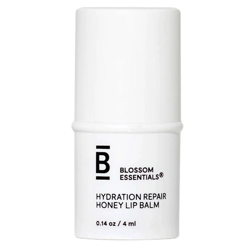 BLOSSOM ESSENTIALS ~~Hydration Repair Honey Lip Balm .14 oz 4 ml Bnib!